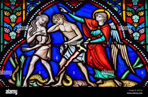 Expulsion Of Eve From Eden Hi Res Stock Photography And Images Alamy