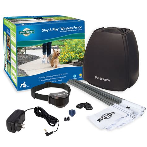 Petsafe Stay And Play Dog And Cat Wireless Fence With Replaceable Battery