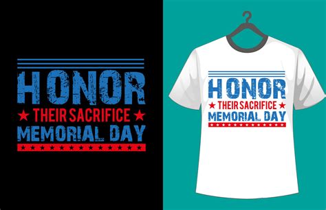 Honor Their Sacrifice T Shirt Design Graphic By Mdsakibulhasan23