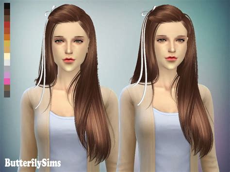 My Sims 4 Blog Butterflysims 099 Hair For Females