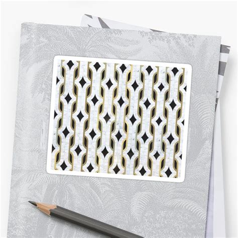 Geometric Pattern Sticker By Salomemika Geometric Pattern