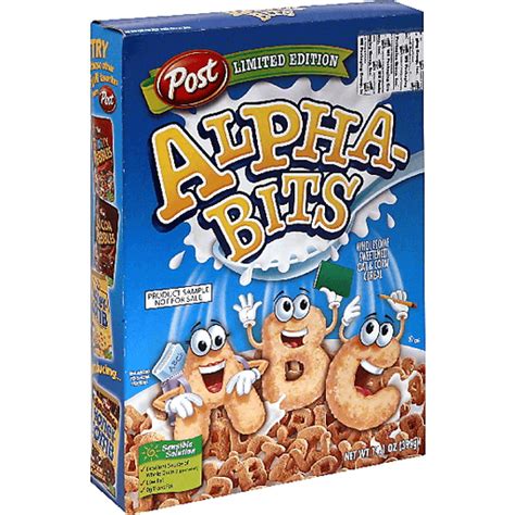 Alpha Bits Cereal Shop Phelps Market