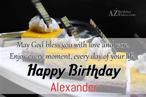Happy Birthday Alexander Azbirthdaywishes Com