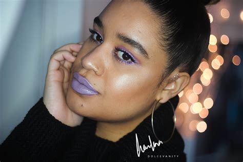 Lavender Smokey Eye Makeup — Dolce Vanity