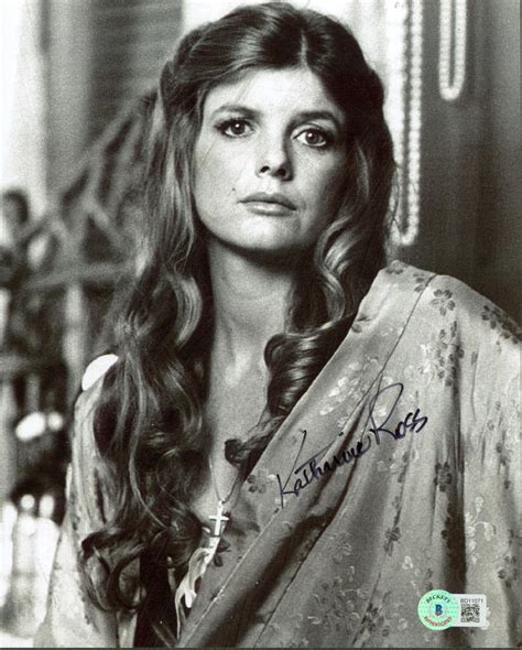 katharine ross voyage of the damned signed 8x10 black and white photo bas bd11071