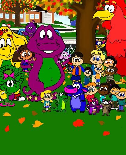 Barney Dora Friends Season 2 Cast By Purpledino100 On Deviantart