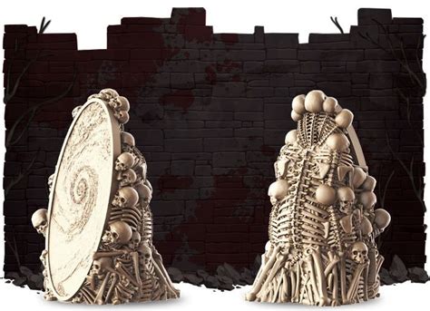 Massive Darkness 2 Hellscape 3d Pack Board Game Accessory