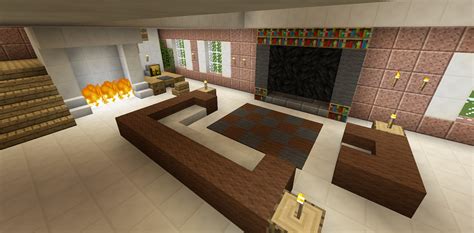 In addition as a place to receive friends minecraft modern bedroom home design via oaxacaenpiedelucha.info. Minecraft Living Room Family Room Furniture Couch Chair TV ...