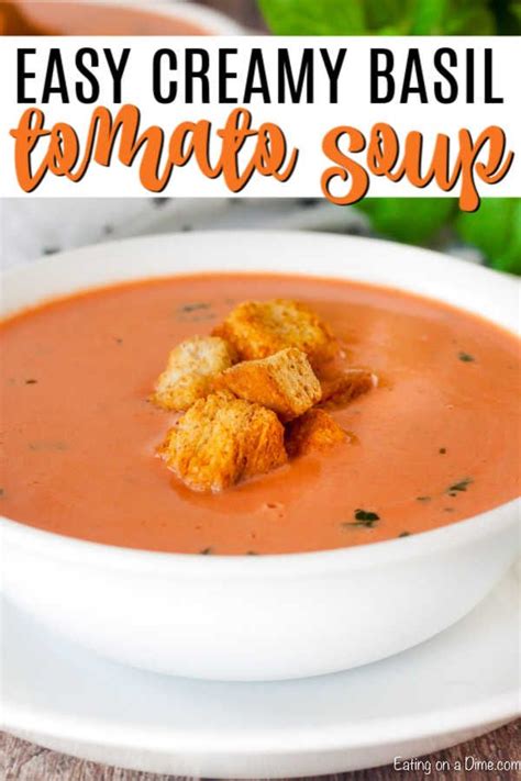 Tomato basil soup is one of those comfort food soup recipes that sound good on a cold day, or when you're under the weather—just like it wasn't too long ago that a friend of mine shared with me a delicious recipe for creamy tomato basil soup. Creamy Tomato Basil soup | Recipe | Creamy tomato basil soup, The best tomato basil soup recipe ...