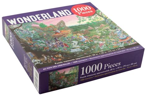 Wonderland 1000 Piece Jigsaw Puzzle Peter Pauper Press