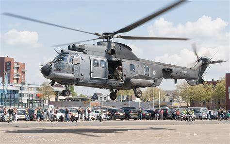 Eurocopter As532u2 Cougar S 447 Departs From The Liber Flickr