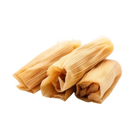 Homemade Wrapped Tamales Isolated On A Transparent Background 32499447 Png