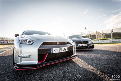 A modded bmw m4 goes up against a nissan gtr in mexico. COMPARATIVA BMW M4 GTS CONTRA NISSAN GT-R NISMO: EUROPA VS JAPON - 8000vueltas.com