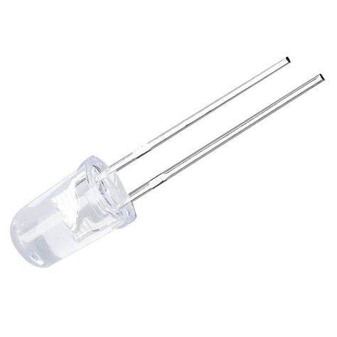 White Clear Led 5mm Round Wide Angle Led Light Emitting Diode Bright P