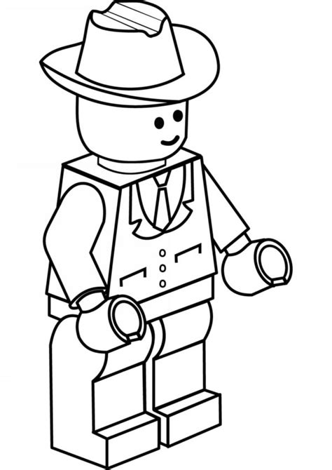 Omalovánka Lego 2 K Vytisknutí Zdarma