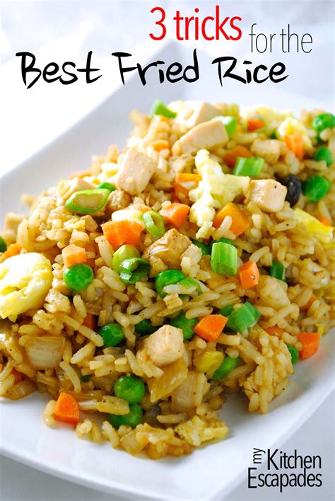 Stir fry secrets to creating flavorful, delicate, authentic chinese fried rice. Chicken Fried Rice Recipe - 3 Tricks to the Best Take-Out ...
