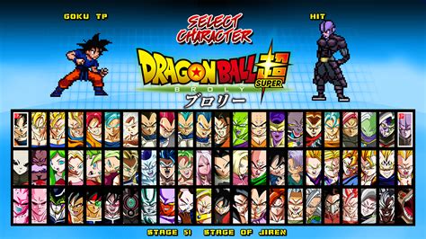 Dragon Ball Super V4 Mugen By Trafalgarlawzz Full Mugen Games Ak1