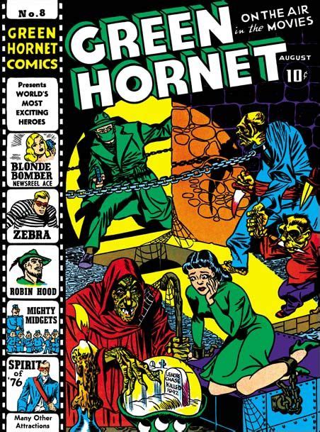 Harvey Covers Simon And Kirby Green Hornet Hornet Comics