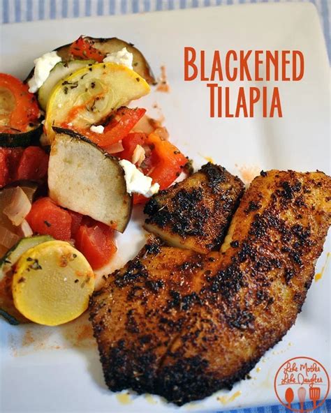 Blackened Tilapia Is Coated In An Easy Homemade Cajun