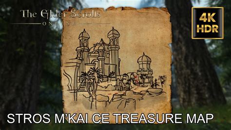 Stros Mkai Ce Treasure Map The Elder Scrolls Online Youtube