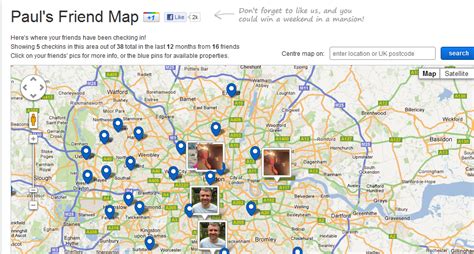 Friend Map Lets You Ask Facebook Friends Where To Live