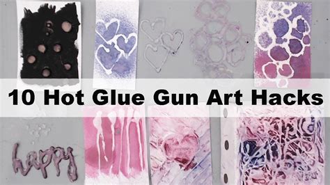 Hot Glue Gun Crafts Youtube Diy And Crafts