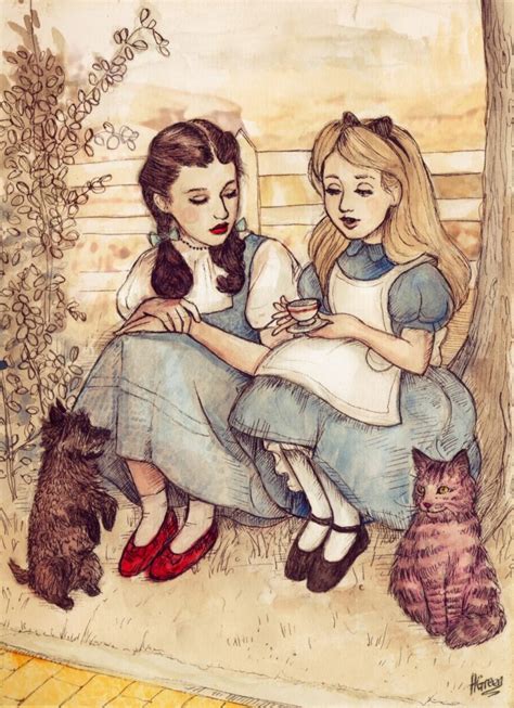 Alice And Dorothy Similarities Of Wonderland And Oz Frank Beddor