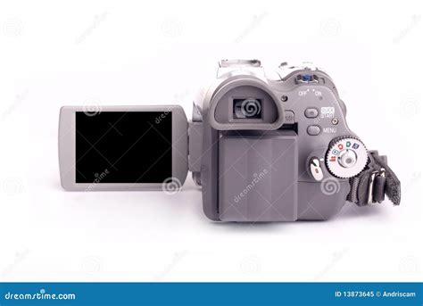 Camera Back Stock Image Image Of Look White Record 13873645