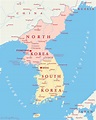 South Korea Map - Guide of the World