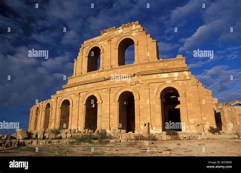 Libya Tripoli Sabratha Sabrata Roman Ruins Unesco World