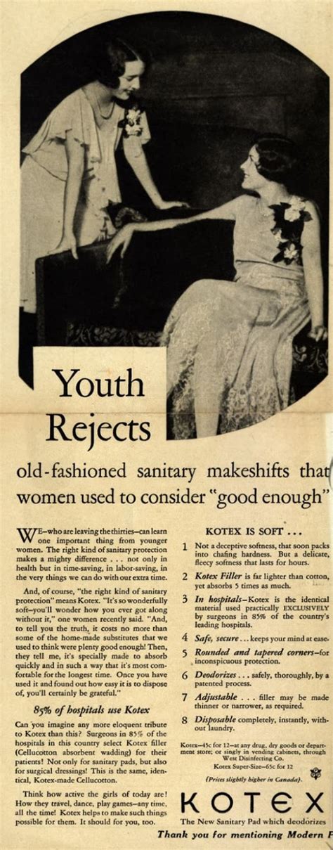 Curious And Hilarious Vintage Feminine Hygiene Ads From The Early 20th