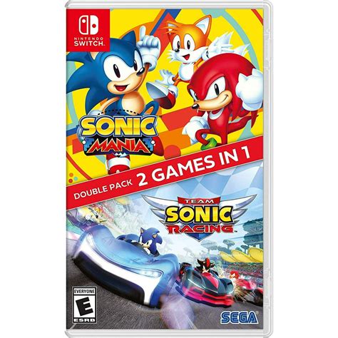 Sonic Mania Team Sonic Racing Double Pack Nintendo Switch Nintendo