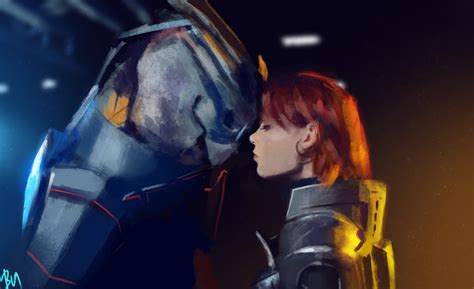 Artstation Mass Effect Romance