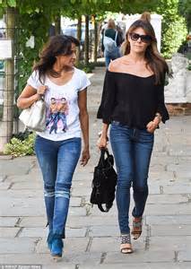 Danielle Lineker Cuts A Glamorous Figure In Off The Shoulder Blouse And
