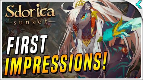 Sdorica Sunset Gorgeous Rpg First Impressions Gameplay Youtube