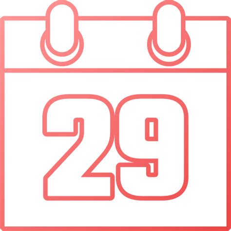 29 Generic Gradient Outline Icon
