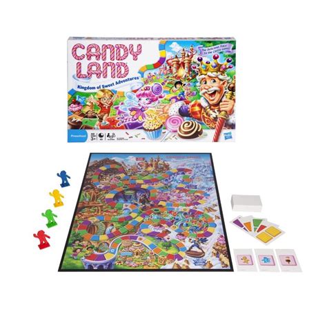 Hasbro Gaming Candy Land Kingdom Of Sweet Adventures Board Game For