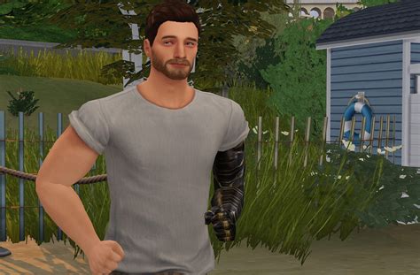 Bucky Barnes Metal Arm Tattoo By Winter Soldier At Mod The Sims 4