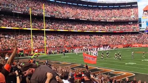 Cleveland Browns Game Winning Field Goal Youtube