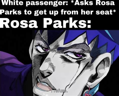 white passenger asks rosa parks to get up from her seat rosa parks ifunny
