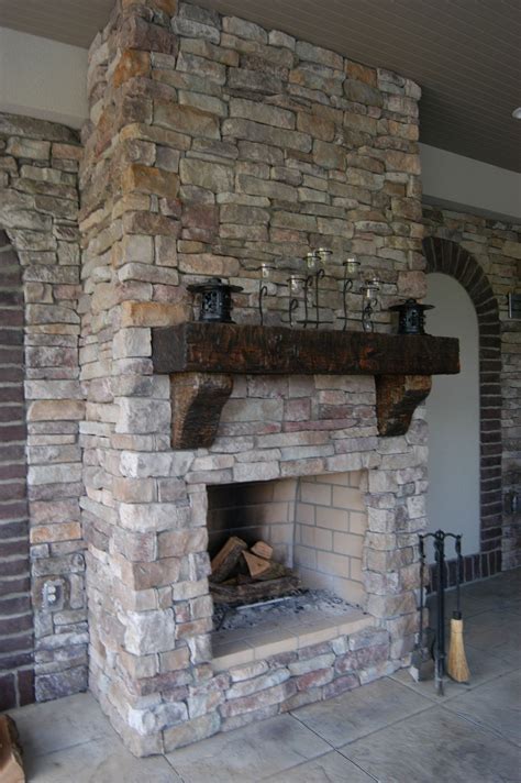 Pin By Quality Stone Veneer On 101 Creative Fireplace Ideas Outdoor