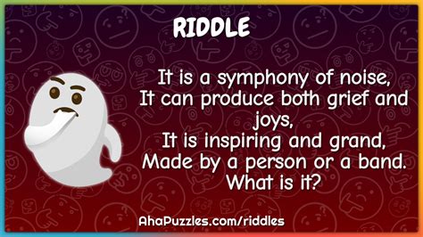 It is a symphony of noise, It can produce both grief and joys, It is