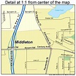 Middleton Wisconsin Street Map 5551575