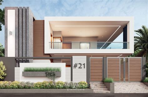 15 Modern Elevation Design Ideas Of 2021 Aastitva Architect Design