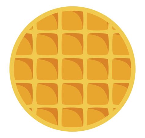 Waffle Clipart Circle Waffle Circle Transparent Free For Download On