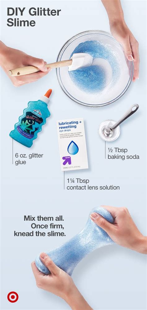 Diy Time Find Glitter Slime Recipes Craft Ideas And Activities Your