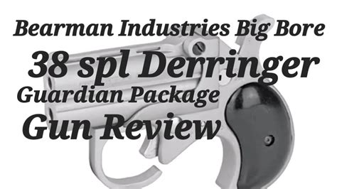 Bearman Industries Big Bore Derringer 38 Special Youtube
