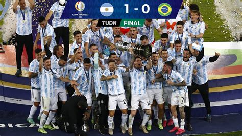 Argentina Y Lionel Messi Ganan La Copa América 2021 Ante Brasil En El