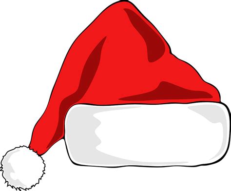 Santa Claus Hat Clipart | Free download on ClipArtMag