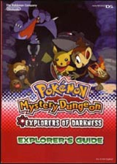 Pokemon Mystery Dungeon Explorers Of Darkness Guide For Sale